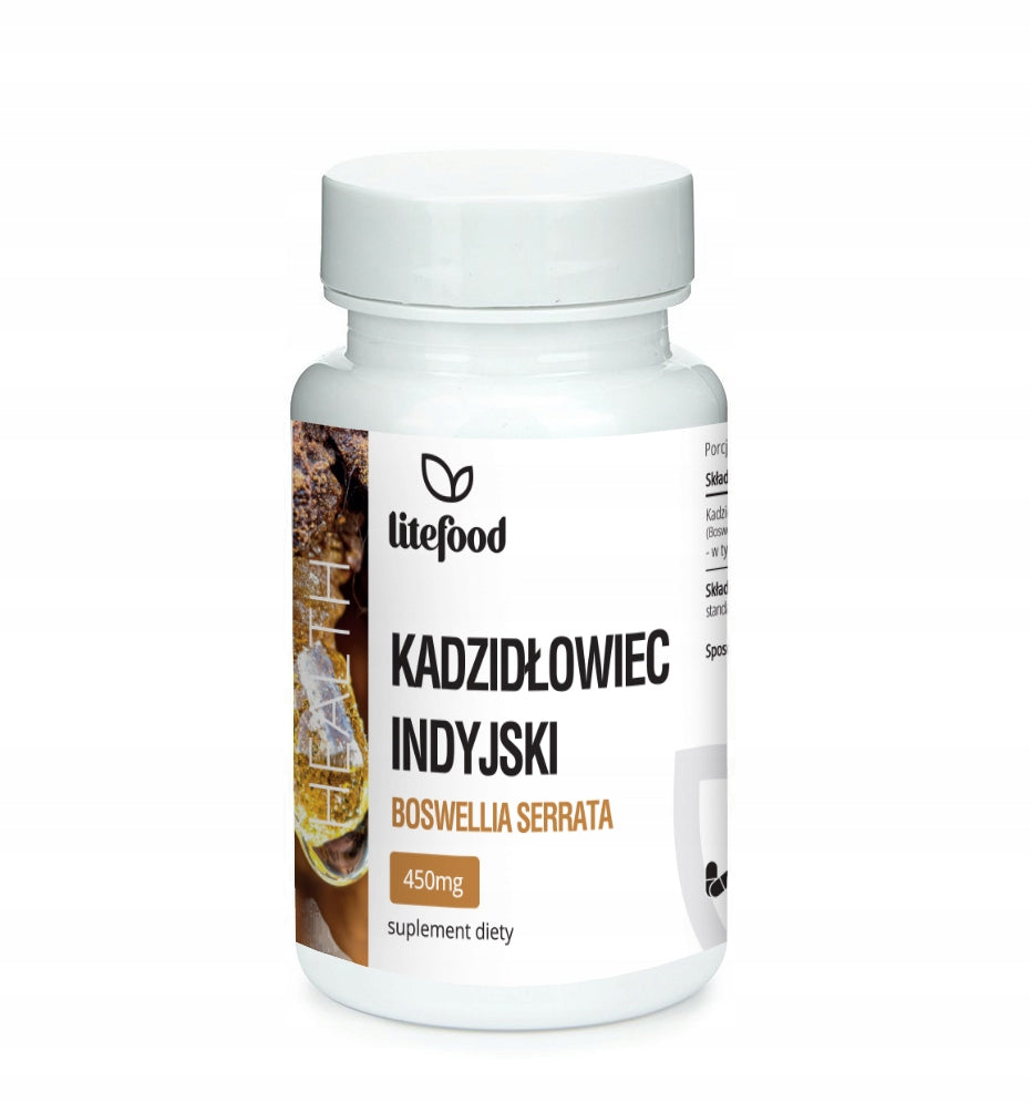 LIteFOOD – BOSWELLIA SERRATA Boswellia Indian 450mg – 100caps