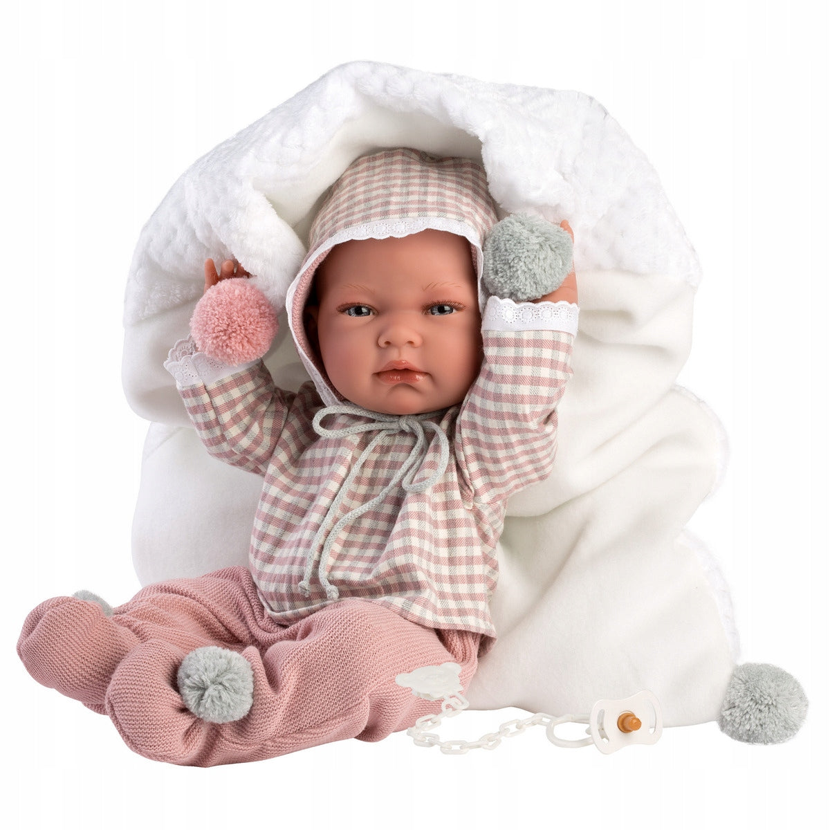 Lėlė kūdikis Nica 40 cm, Llorens 73878