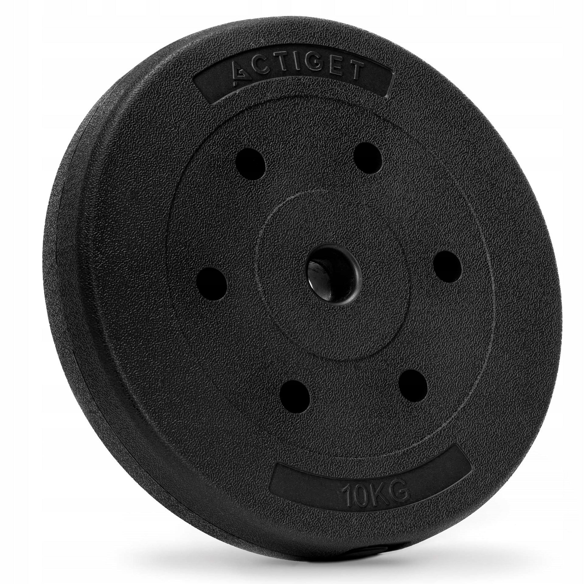 LOAD PLATE 10kg BARBELL DISC 29mm BITUMINOUS DUMBBELLS COMPOSITE Total weight 10 kg