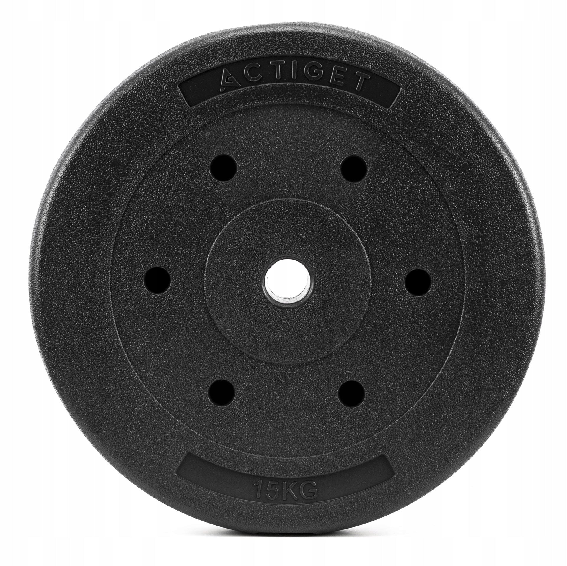 LOAD PLATE 15kg BARBELL DISC 29mm BITUMINOUS DUMBBELLS COMPOSITE