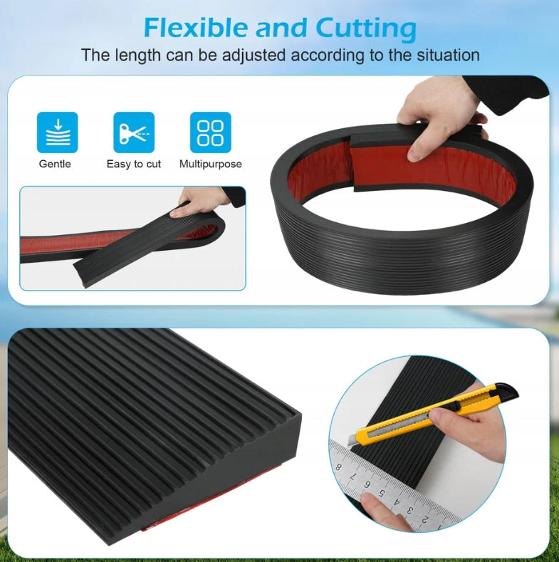 LOADING THRESHOLD RUBBER RAMP 900X80X10 650KG EAN (GTIN) 748958194784