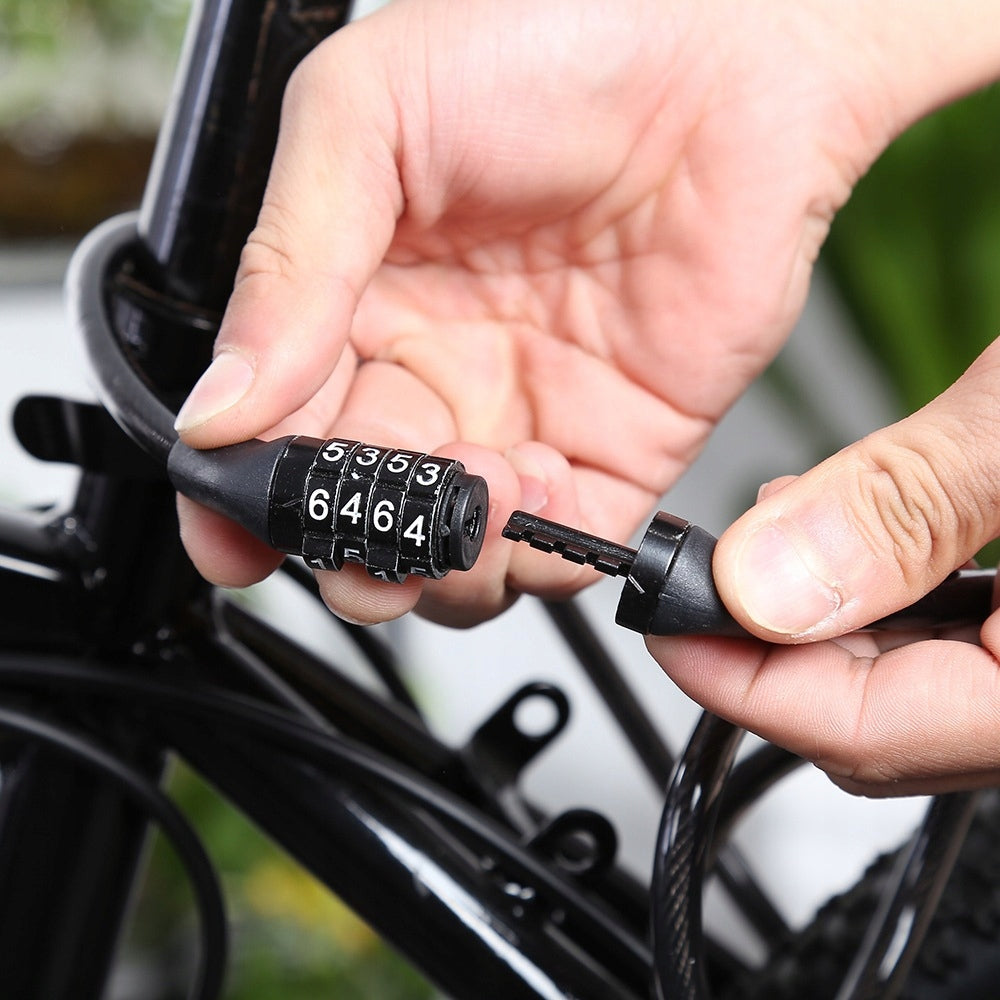 LOCK FOR CITY ELECTRIC BIKE FOR CIPHER CODE FOLDING CLASP Brand Reverse