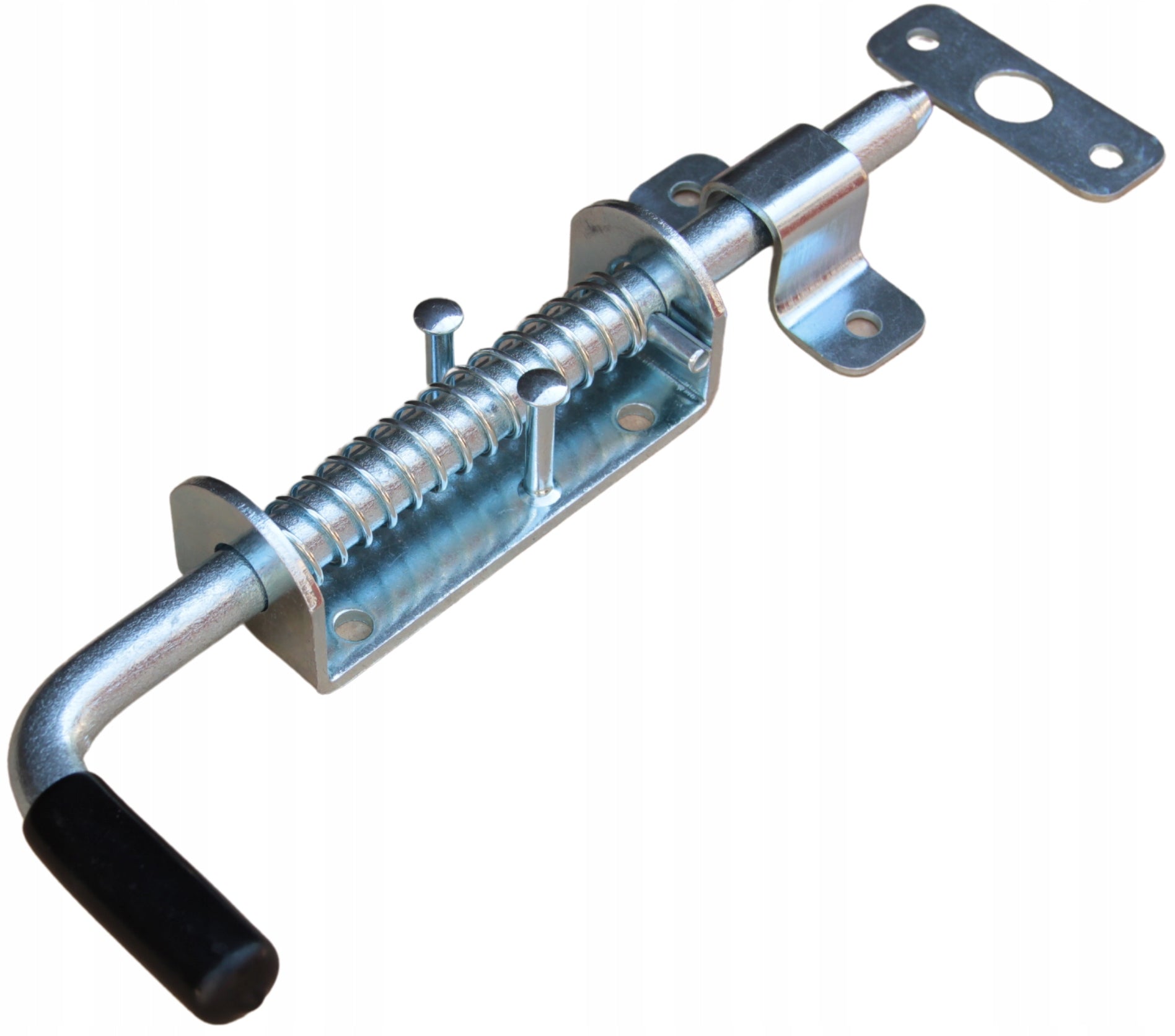 LOCK FOR DOOR GATE LOCK CLOSING WITH SPRING GALVANIZED 22cm EAN (GTIN) 5908287002838