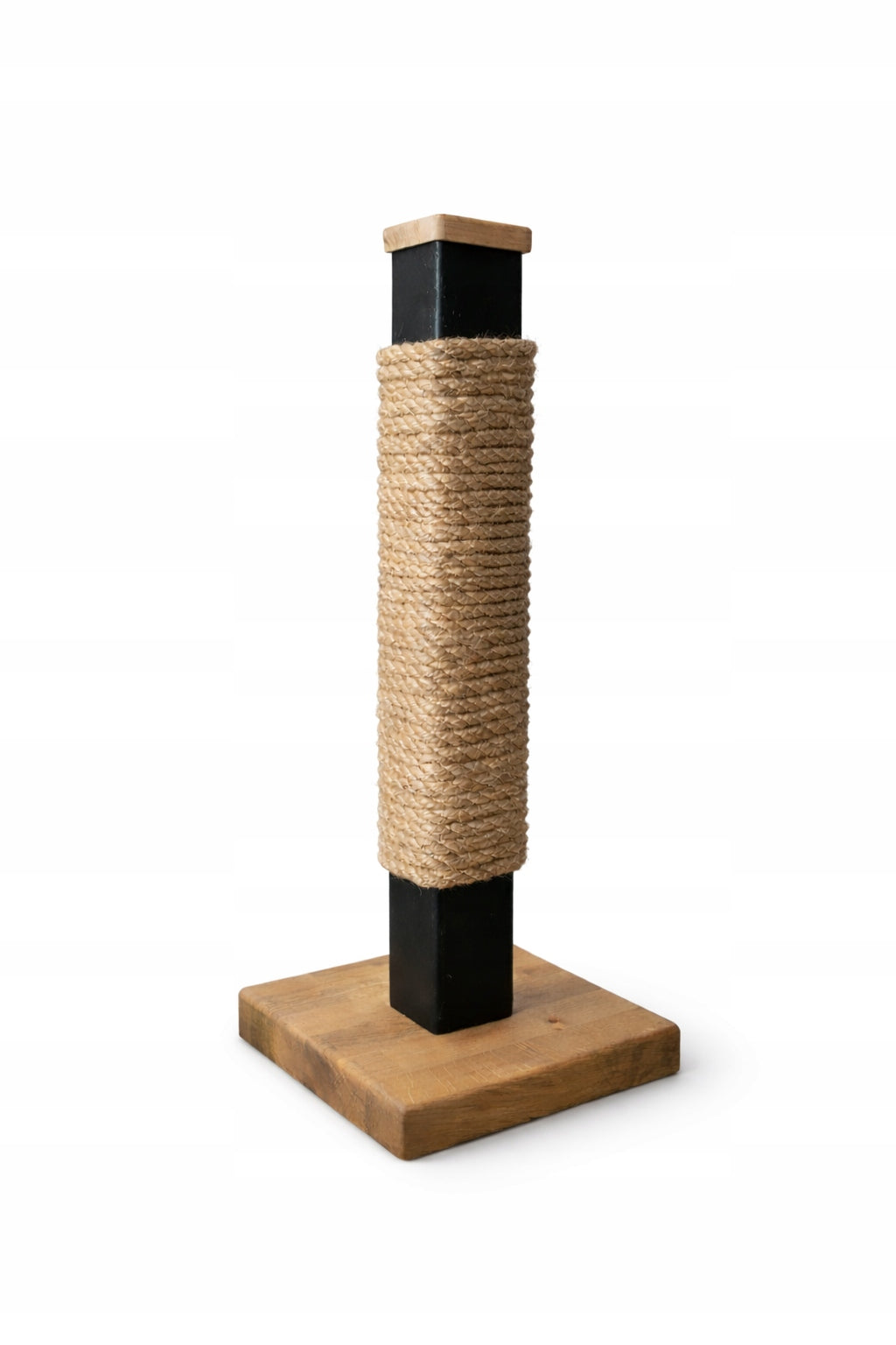 LOF.CATS Durable loft style cat scratcher, wood metal sisal post