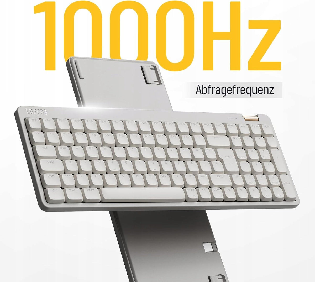 LOFREE Flow Lite100 LowProfile QWERTZ Bluetooth 2,4G Mechanical Keyboard Manufacturer code flow100 DE