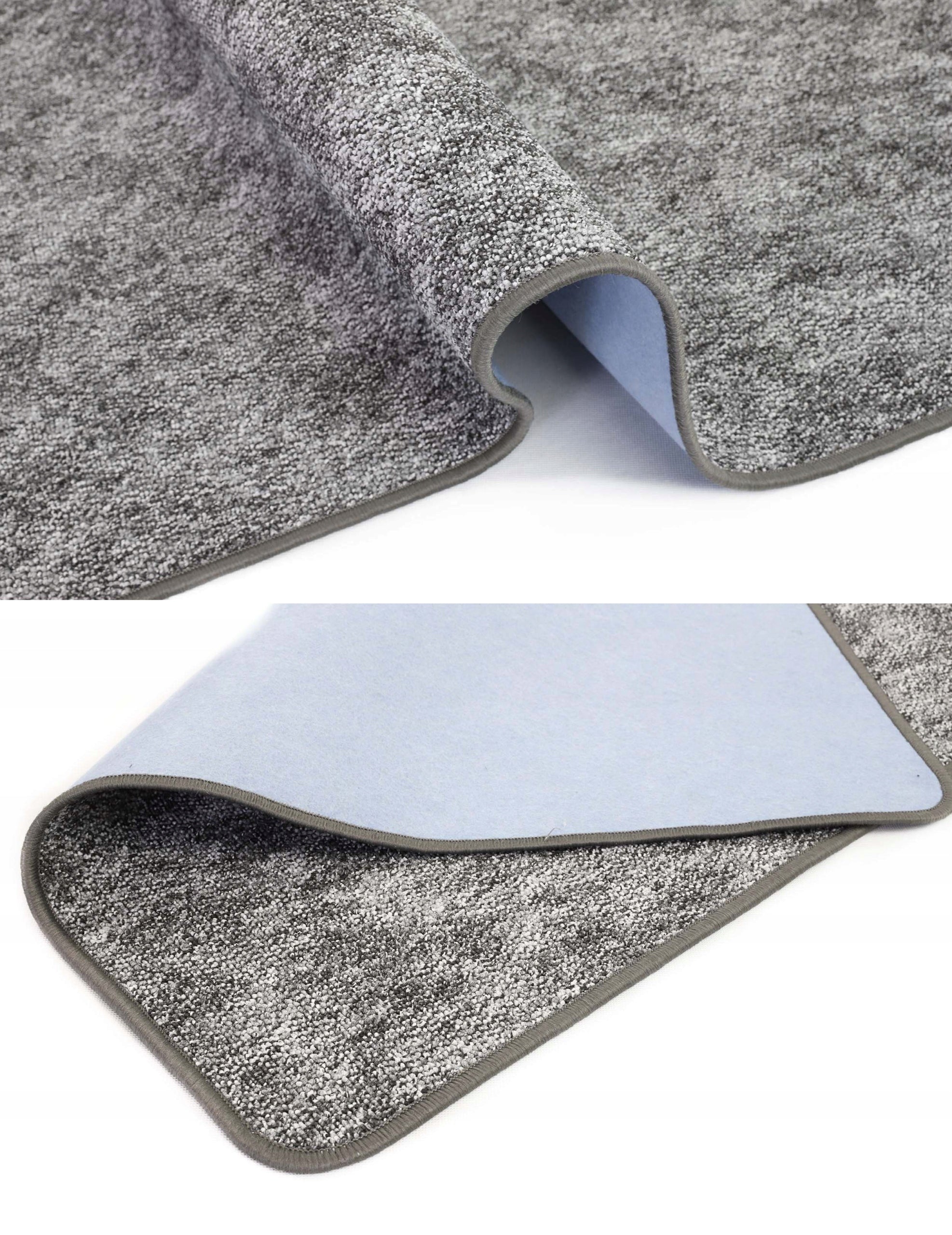 LOFT Graphite Carpet 120x120 – Loop, For Office and Home | Marcello Product width 120 cm