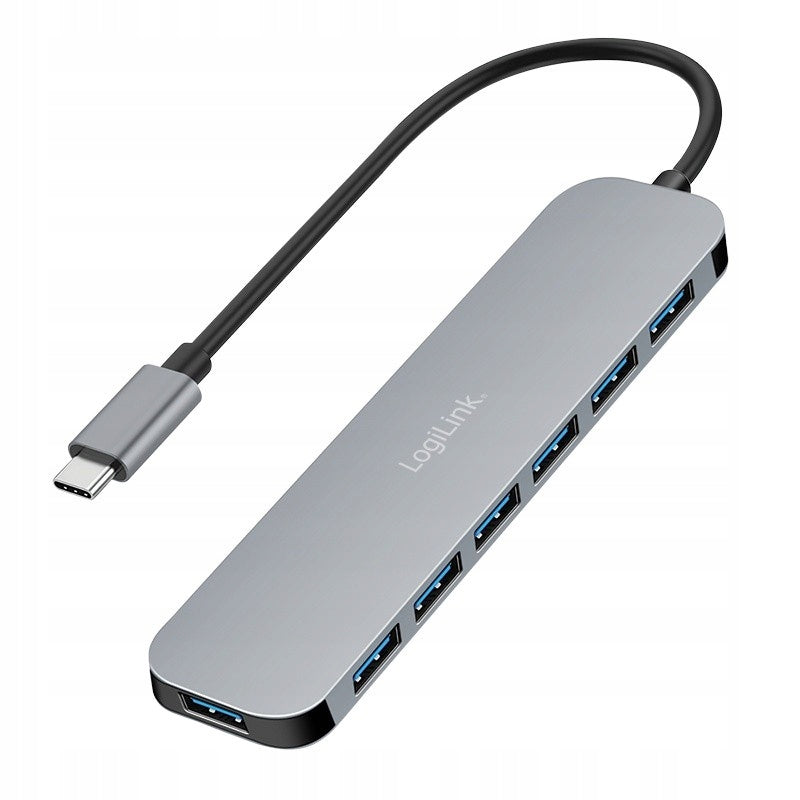 LOGILINK Hub 7 Ports USB3.2 USB-A, 5 Gbps, 20W PD