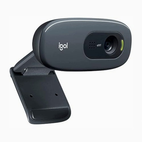 LOGITECH C270 HD 720P WEBCAM FOR ONLINE CONFERENCE TEACHING