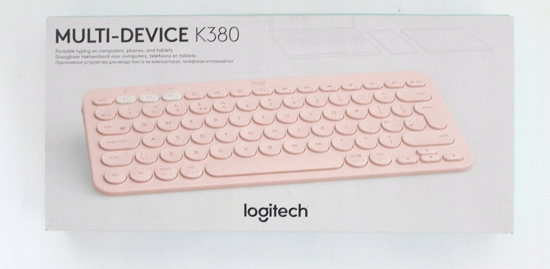 LOGITECH K380 ROSE BLUETOOTH WIRELESS KEYBOARD Manufacturer Logitech