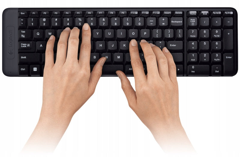 LOGITECH WIRELESS KEYBOARD AND MOUSE FOR PC FOR WORK OFFICE Manufacturer code KLAWIATURA I MYSZ BEZPRZEWODOWA
