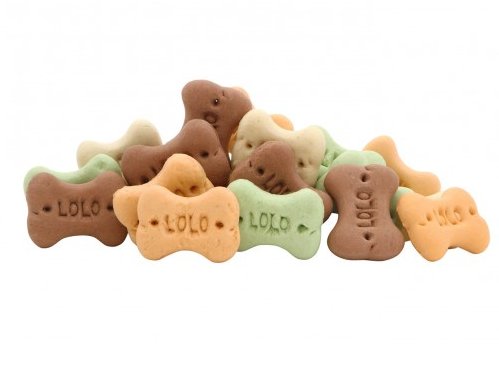 LOLO PETS DOG BONE COOKIES S MIX 3kg LO-80950