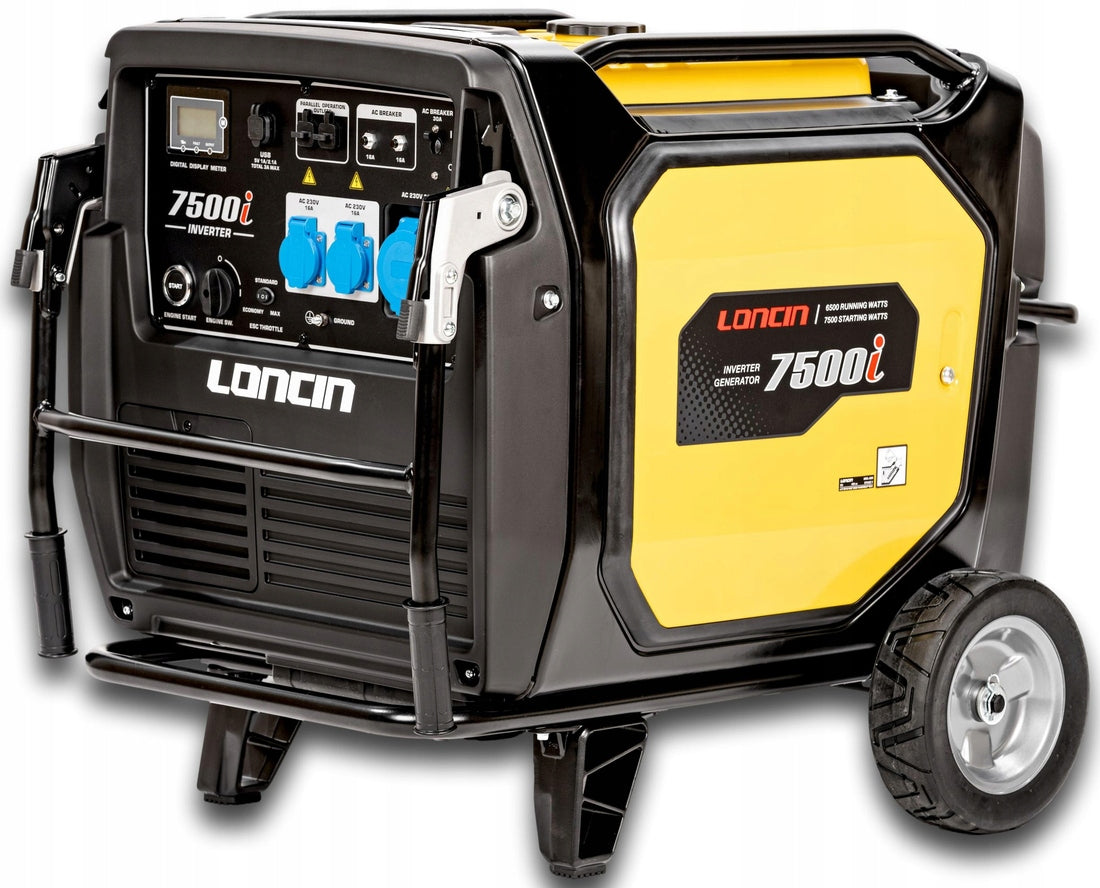 LONCIN LC7500i INVERTER GENERATOR 7.5KW ESTART 230V