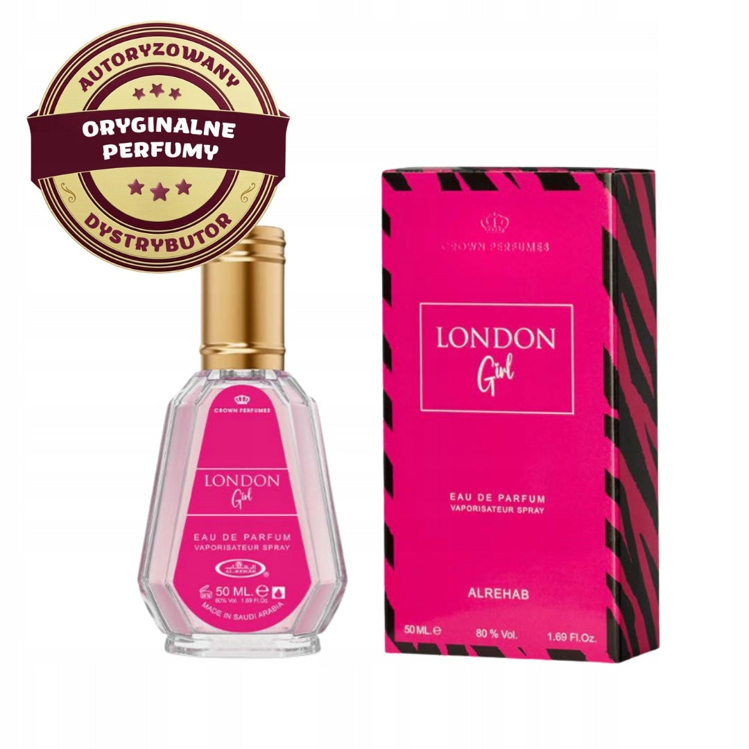 LONDON GIRL PERFUME ARABIC SWEET FLORAL FRUIT 50 ml AL REHAB EDP
