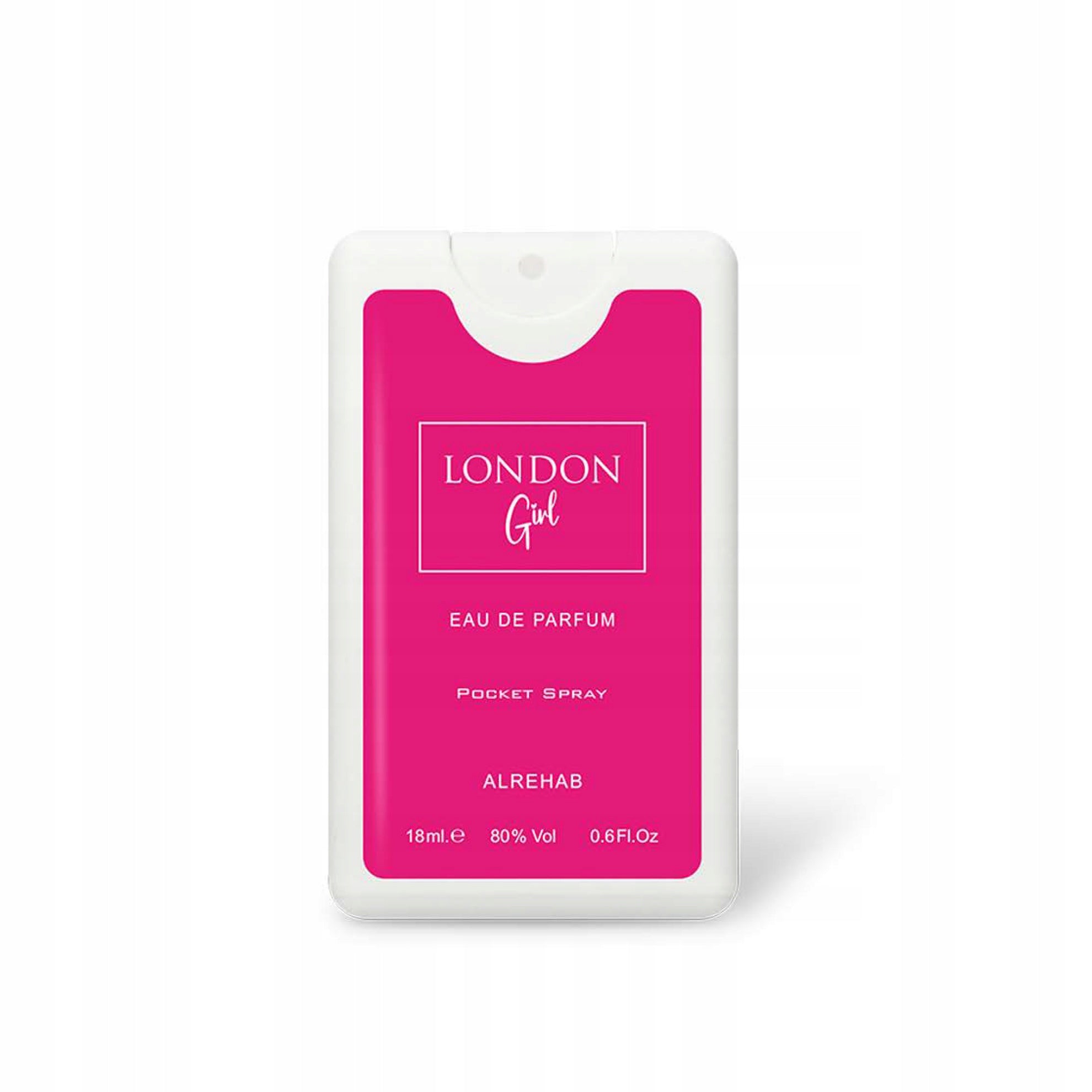 LONDON GIRL Perfumed Water For Her Pocket Spray EDP 18 ml Al Rehab EAN (GTIN) 5906468403894