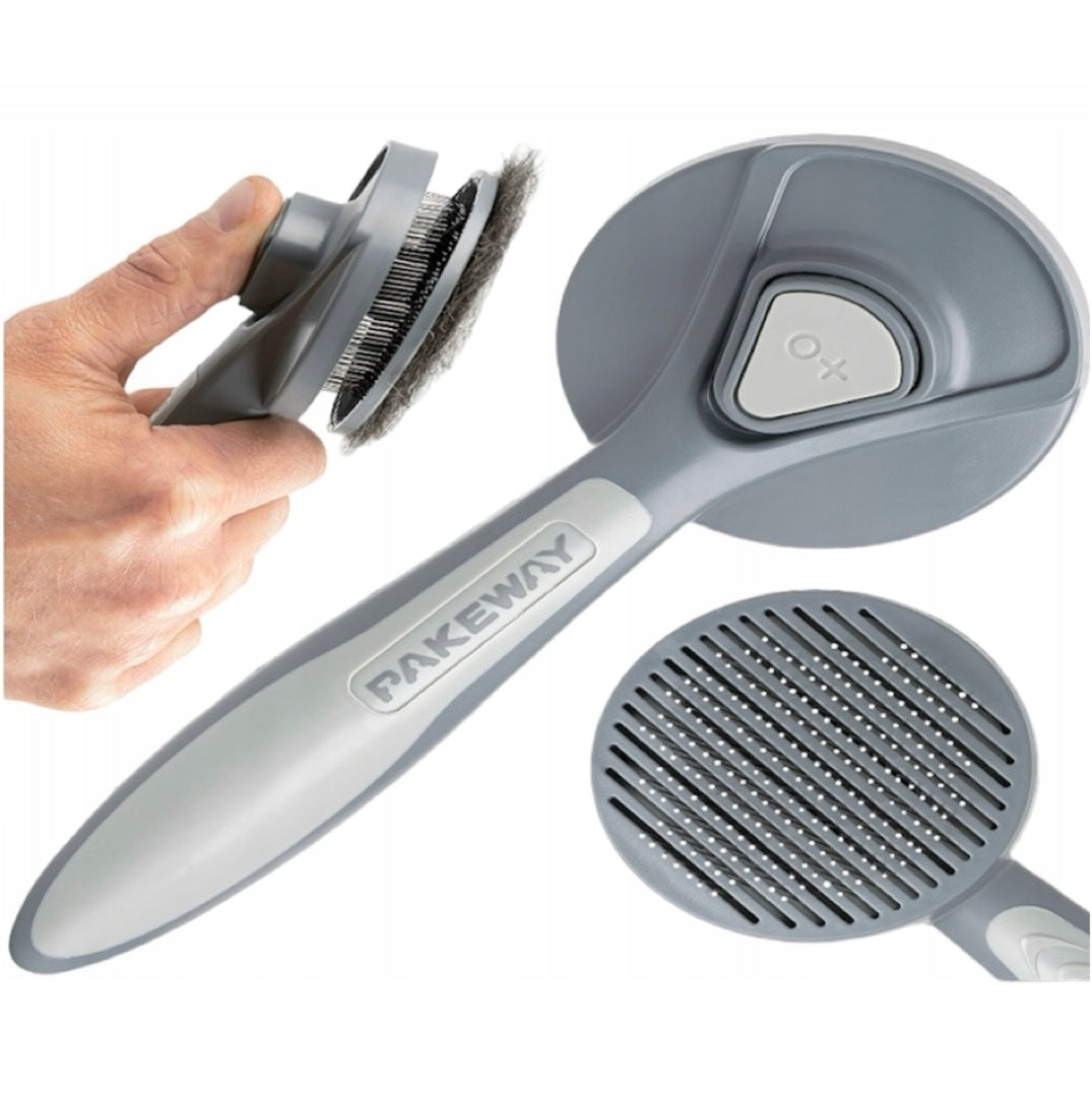 LONG-HAIRED DOG CAT BRUSH FOR SELF-CLEANING HAIR