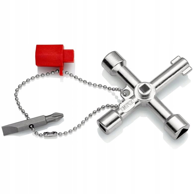 LONG KEYS FOR CONTROL CABINETS 001103 KNIPEX Brand Knipex