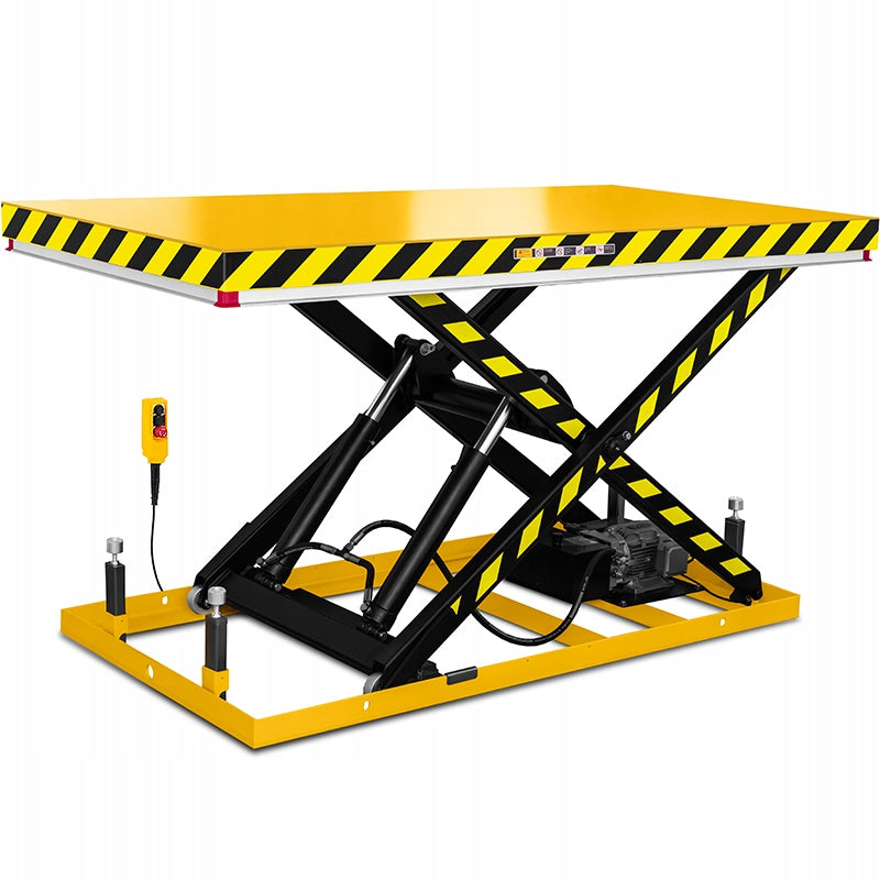 LONG LIFTING TABLE ELECTRIC LOW PROFILE SCISSOR 1000KG 100CM