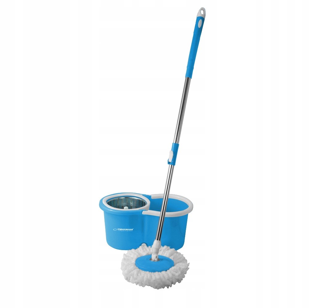 LONG ROTARY STRING MOP 360 WITH BUCKET MICROFIBER CARTRIDGE Brand Titanium+