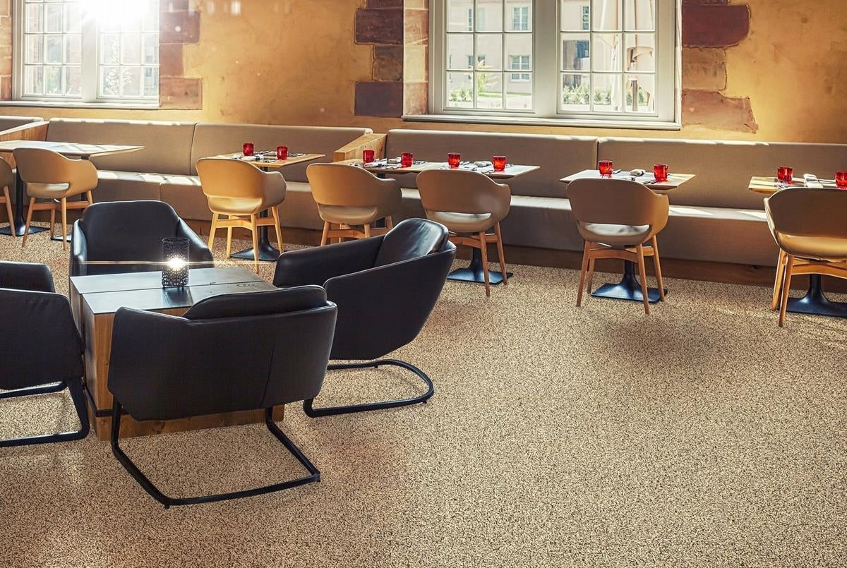 LOOP CARPET LARGE STRING CARPET FOR LIVING ROOM KITCHEN COLOR BEIGE 200x300 Product width 200 cm