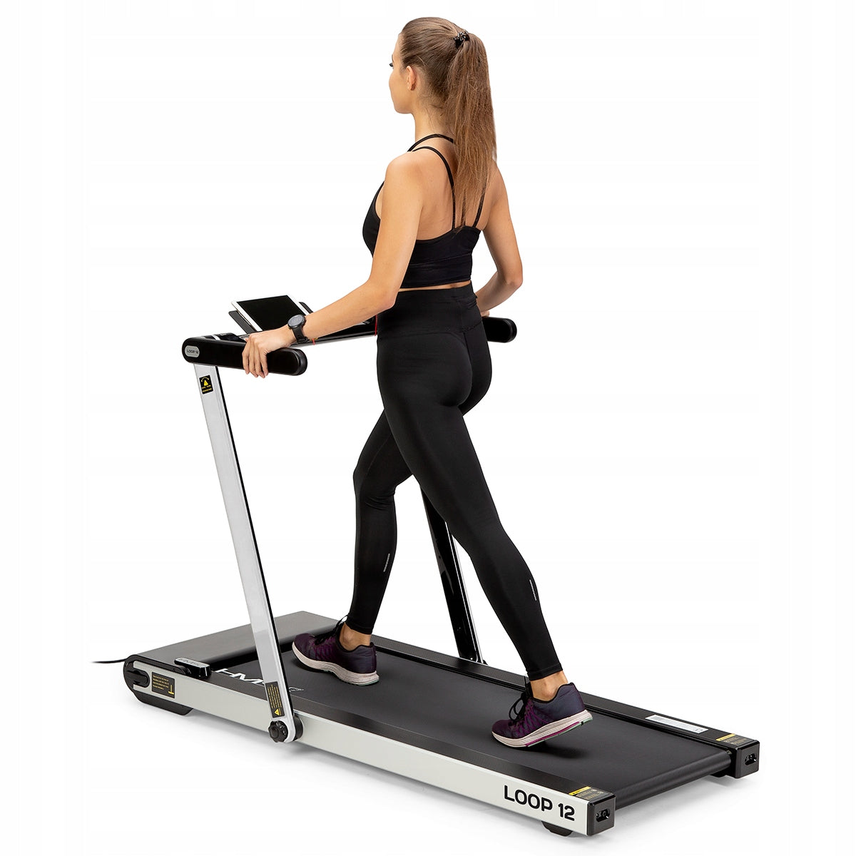 LOOP12 MULTI GRAY ELECTRIC TREADMILL WITH DESK HMS Brand HMS