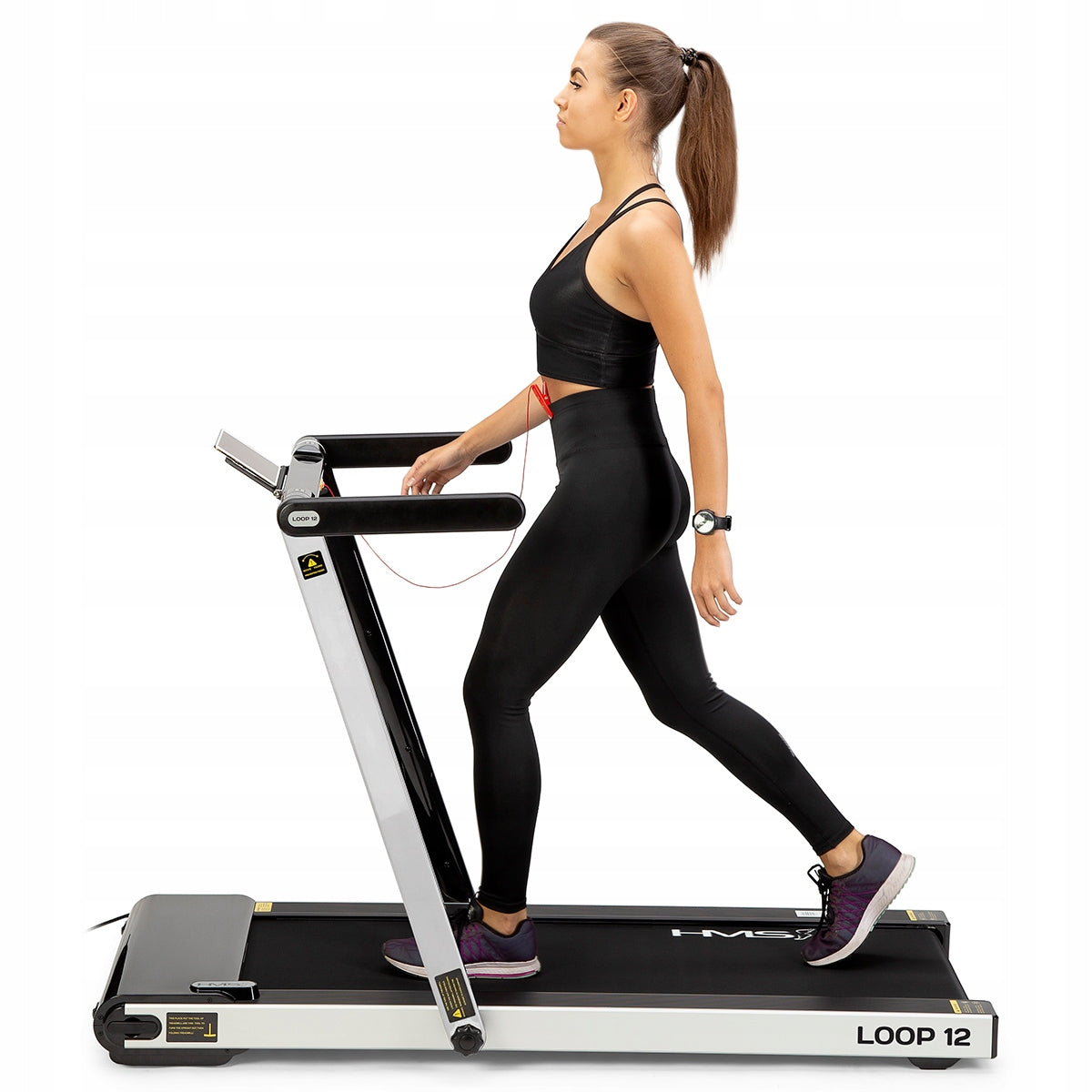 LOOP12 MULTI GRAY ELECTRIC TREADMILL WITH DESK HMS Kind electric