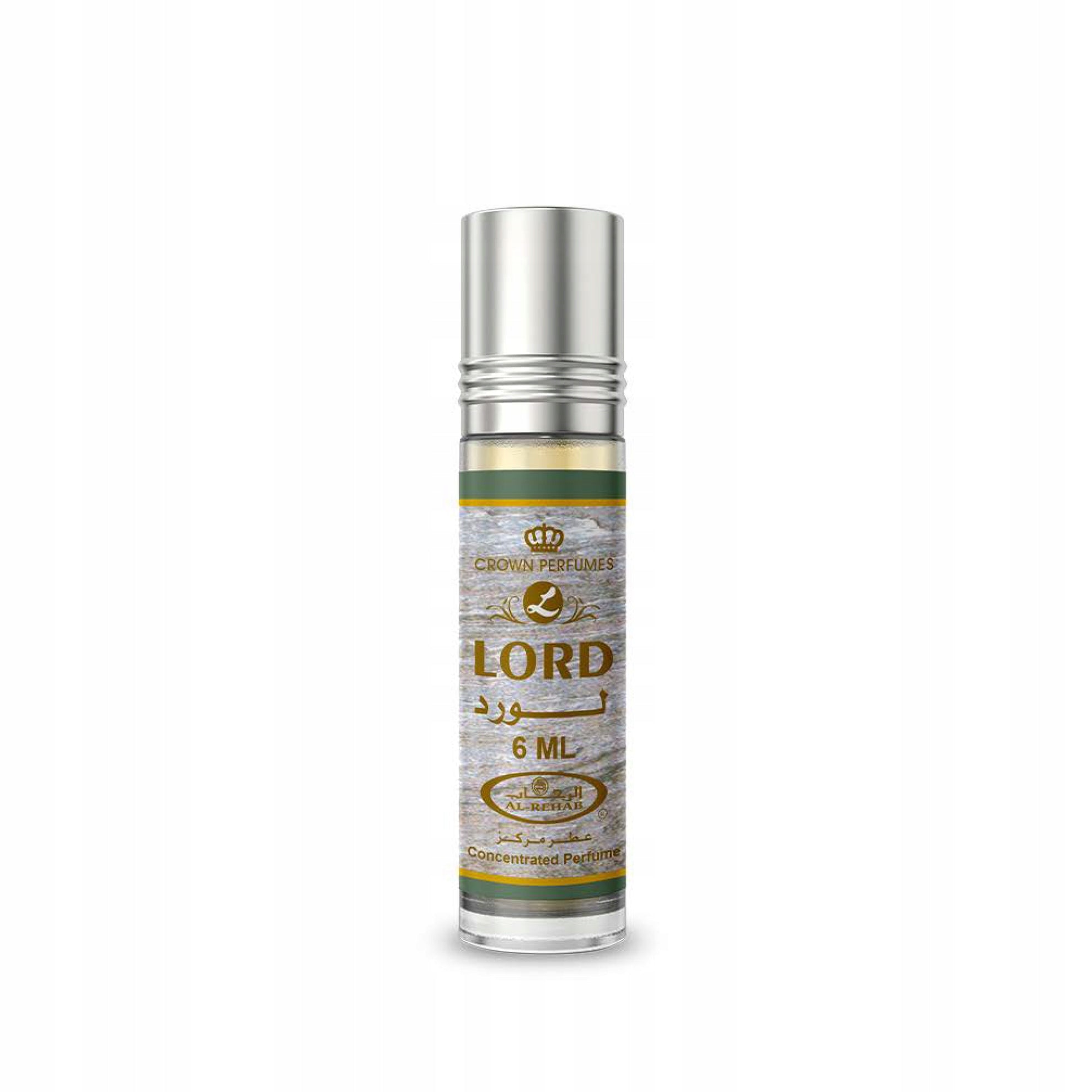 LORD 6 ml Arabic Perfume in Al Rehab CPO Oil for Him Roll-On