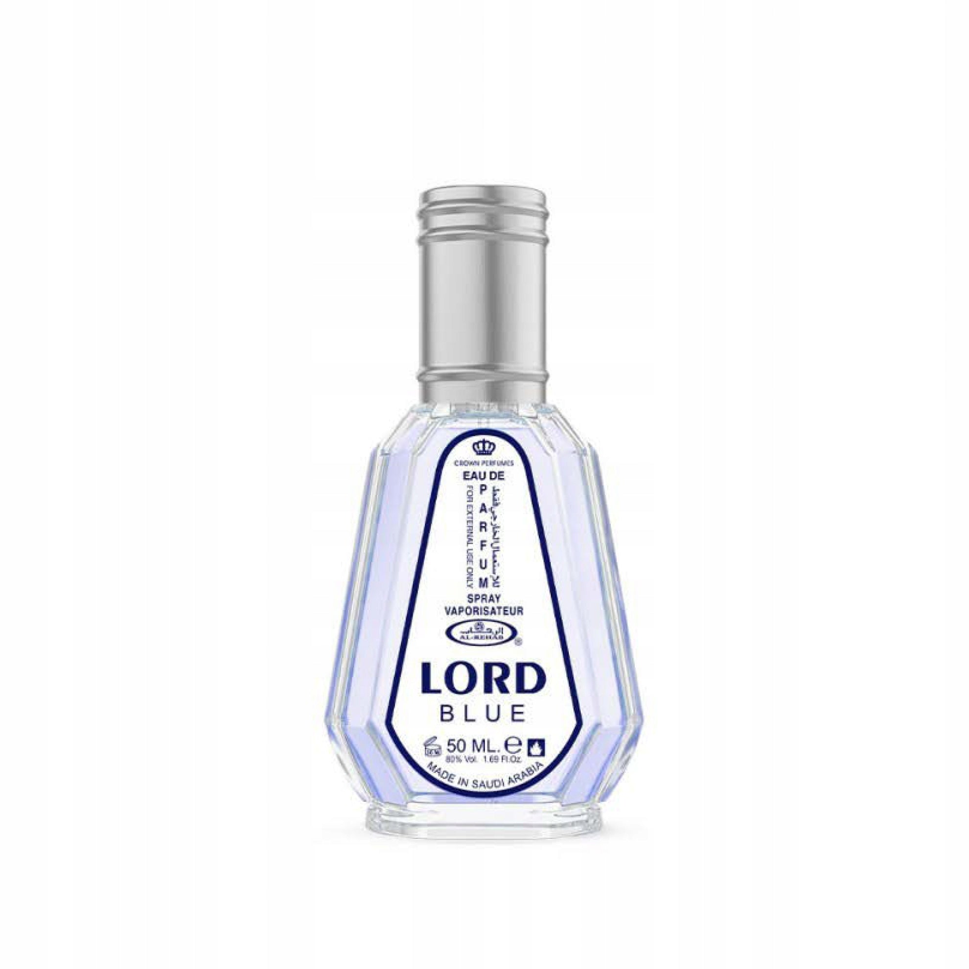 LORD BLUE ARABIC PERFUME MEN'S CITRUS WOODY MUSK 50ml AL REHAB EDP Manufacturer code 6281110108884