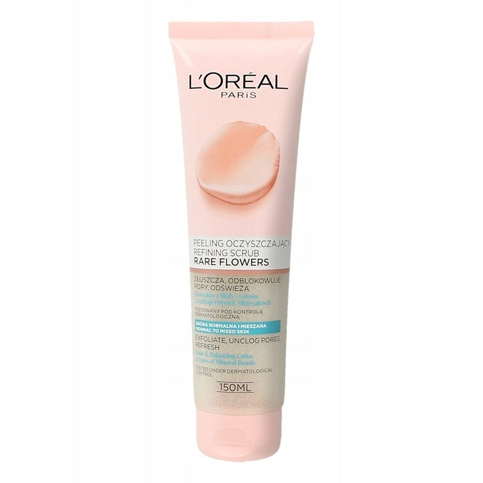 Gesichtspeeling L'Oreal Paris Skin Expert Rare Flowers 150 ml 