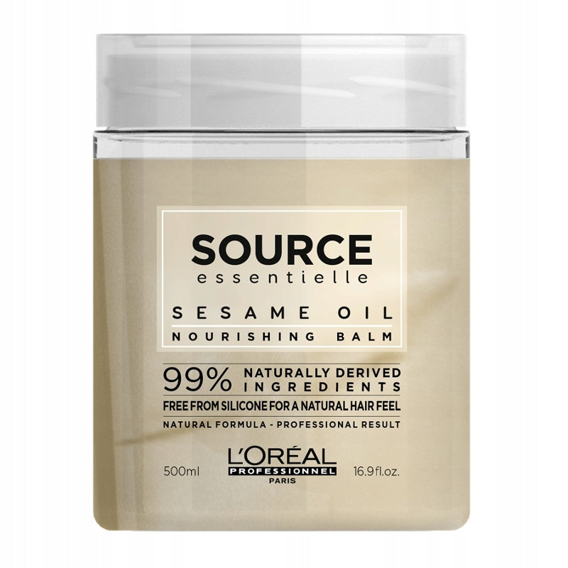 Pflegende Haarmaske mit Sesamöl L'Oreal Professionnel Source Essentielle 500 ml 