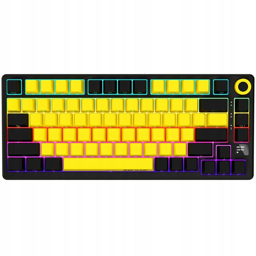 LORGAR Gaming Keyboard Wireless Pro 75% Mechanical EN Chip