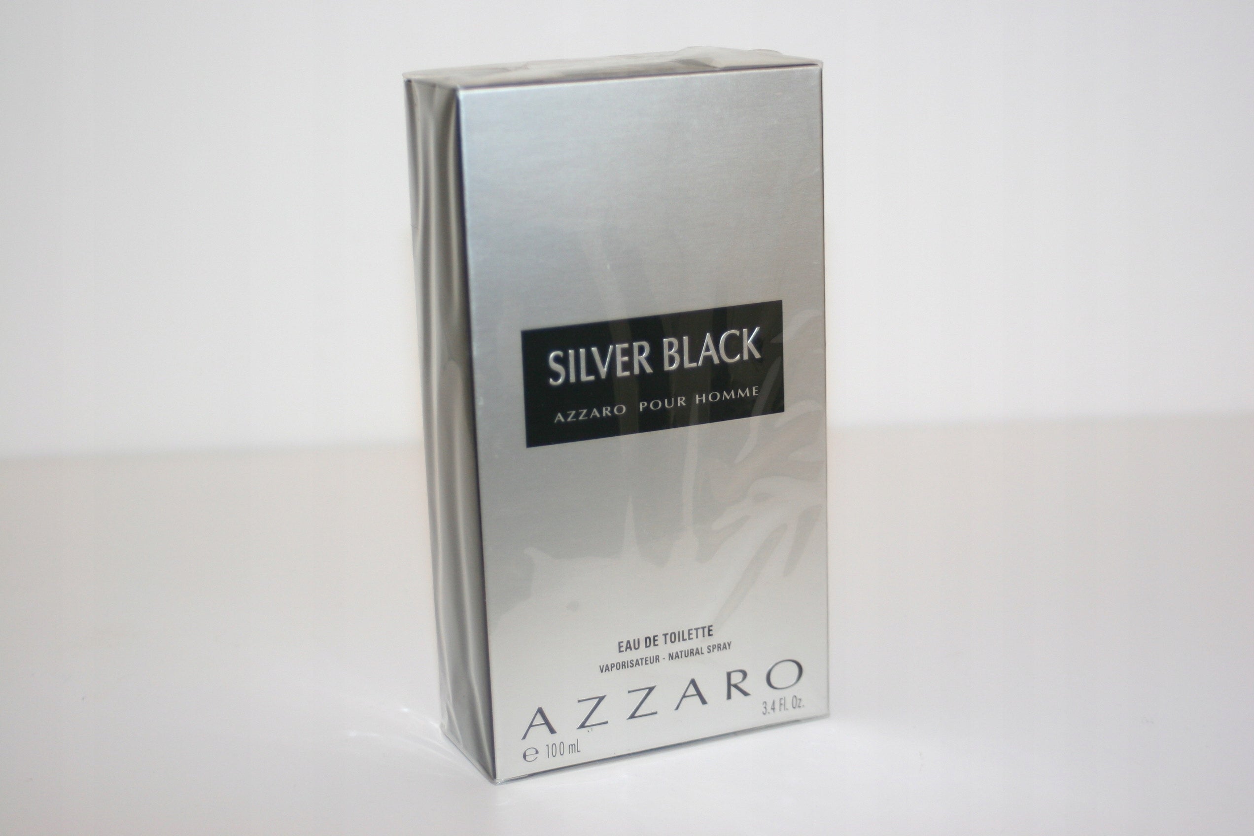 LORIS AZZARO SILVER BLACK EAU DE TOILETTE 100 ML Packaging status original