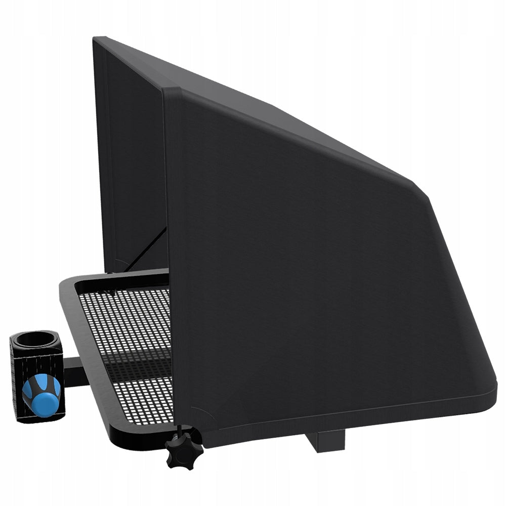 LORPIO RABEL 400 PLATFORM / SIDE SHELF WITH COVER 40x35 cm FOR LEG 25-36mm Model Tacka Rebel 400 + osłona