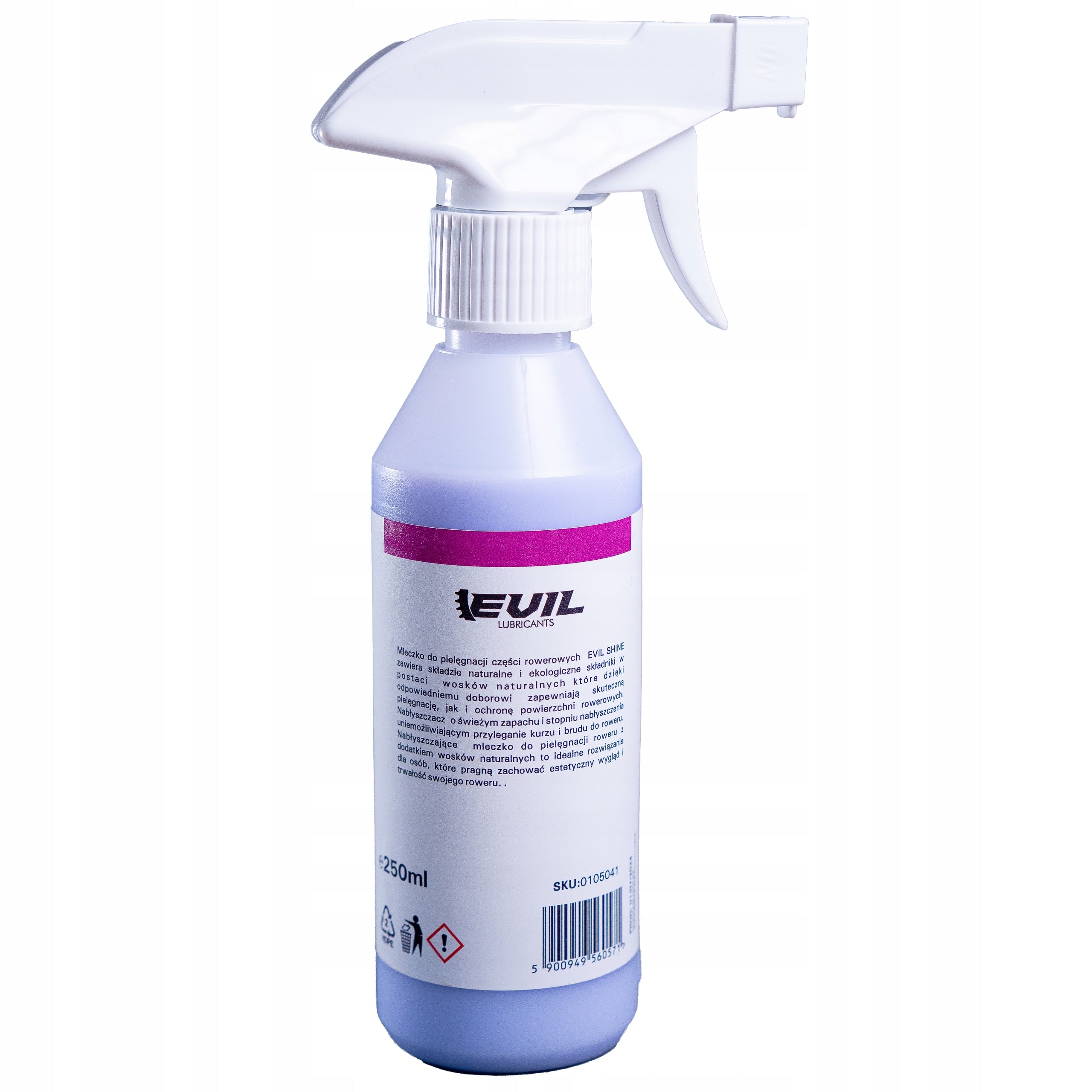 LOTION FOR POLISHING VARNISH PROTECTION GLOSS 250ML EVIL SHINE PROTECT Packaging status original