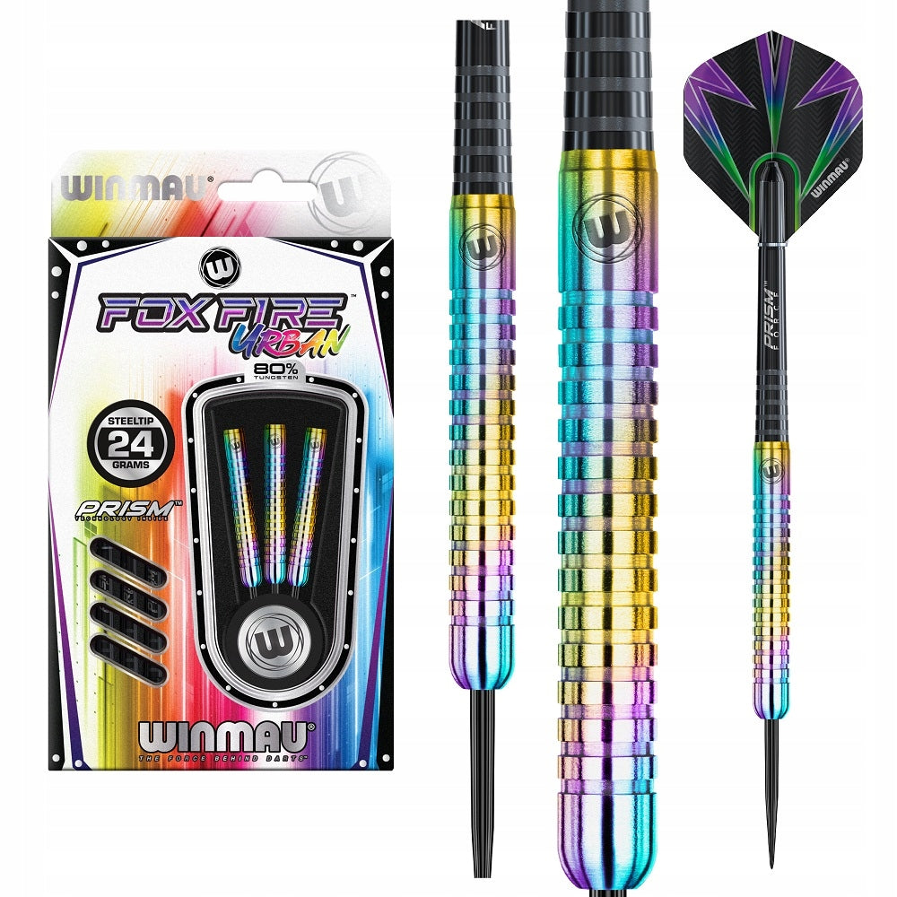 Darts Winmau Foxfire Urban, 22-24g, verschiedene Farben 