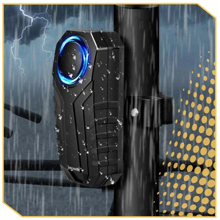 LOUD BICYCLE ALARM WITH REMOTE CONTROL WATERPROOF DURABLE Model AL1