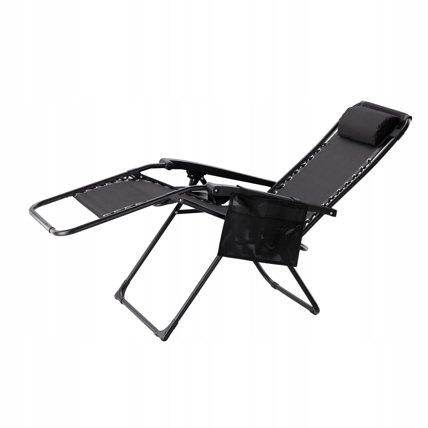 LOUNGE CHAIR CAMPING GARDEN CHAIR ZERO GRAVITY FOLDING STAND Brand GardenLine