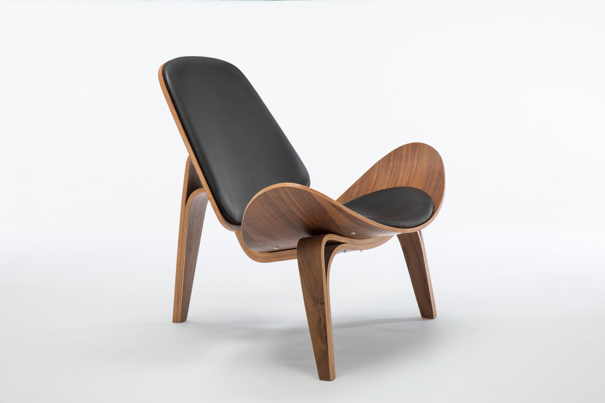 LOUNGE CHAIR NIKO CHAIR WALNUT BLACK EAN (GTIN) 5902838469774