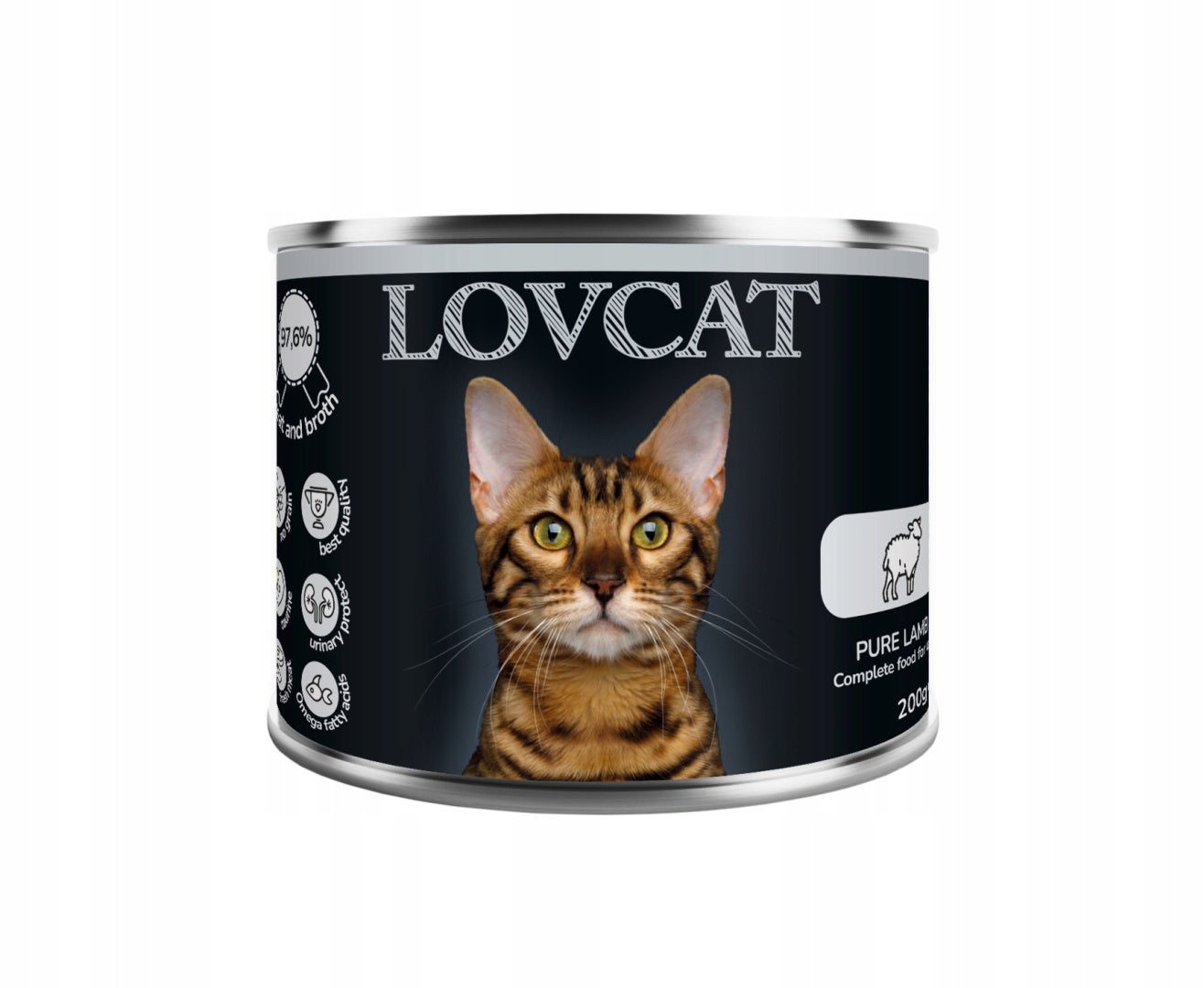 LOVCAT Pure Lamb lamb cat food 200g