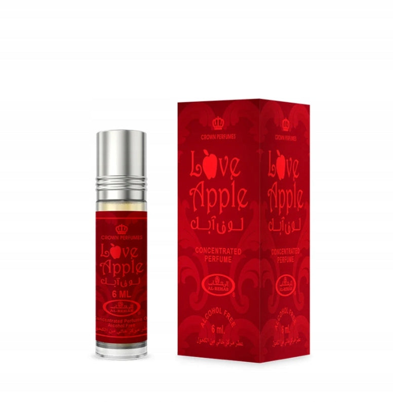 LOVE APPLE 6 ml Arabic Perfume in Al Rehab CPO Oil for Her Roll-On EAN (GTIN) 6291110100481