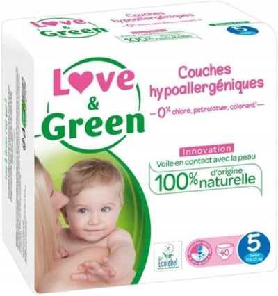 LOVE&GREEN size5 11-25KG DIAPERS 40PCS