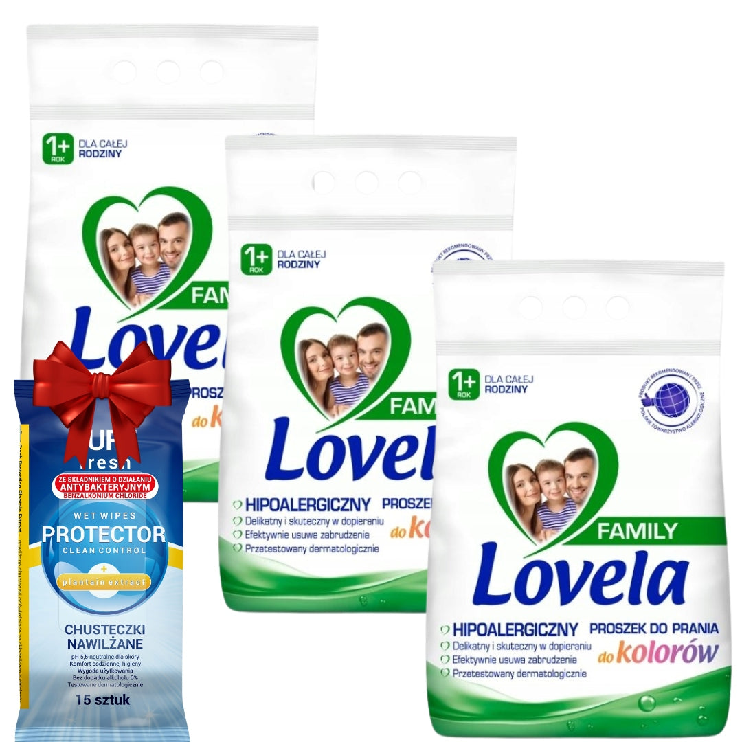 LOVELA Family Color Powder 2.1 kg x3 + Freebie