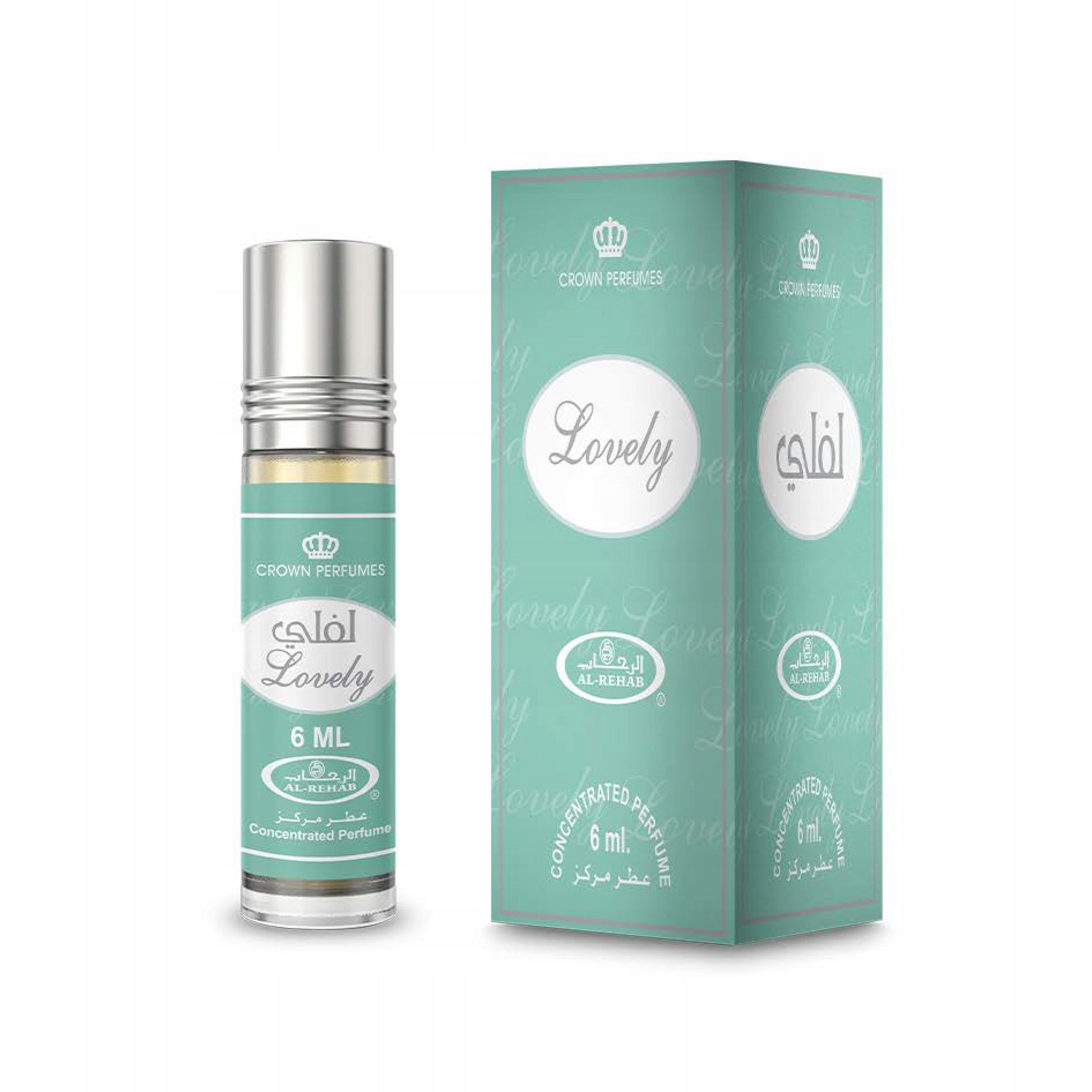LOVELY 6 ml Arabic Perfume in Al Rehab CPO Oil for Her Roll-On Brand Al-Rehab