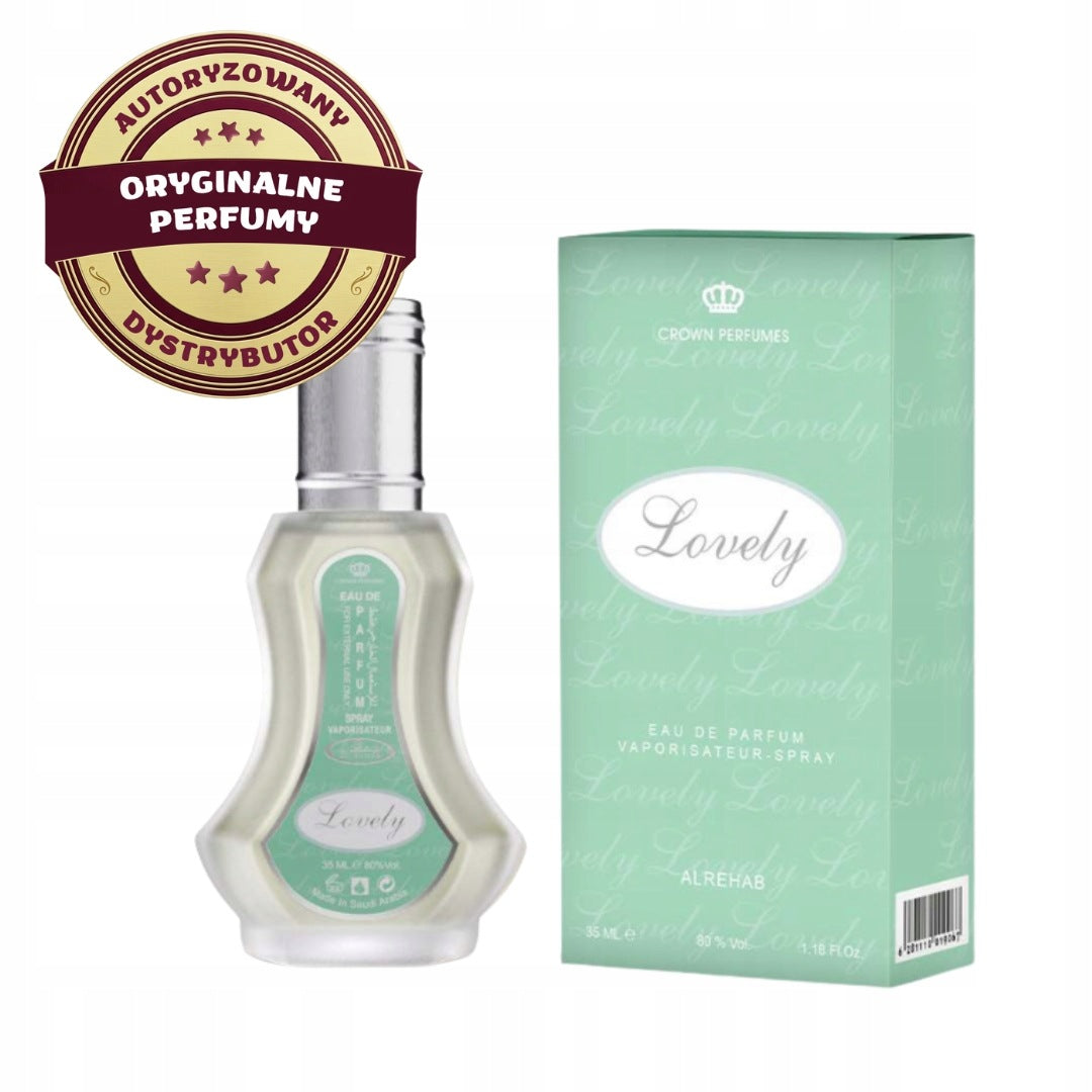 LOVELY ARABIC PERFUME FRESH FLORAL FRUIT MUSK 35 ml AL REHAB EDP