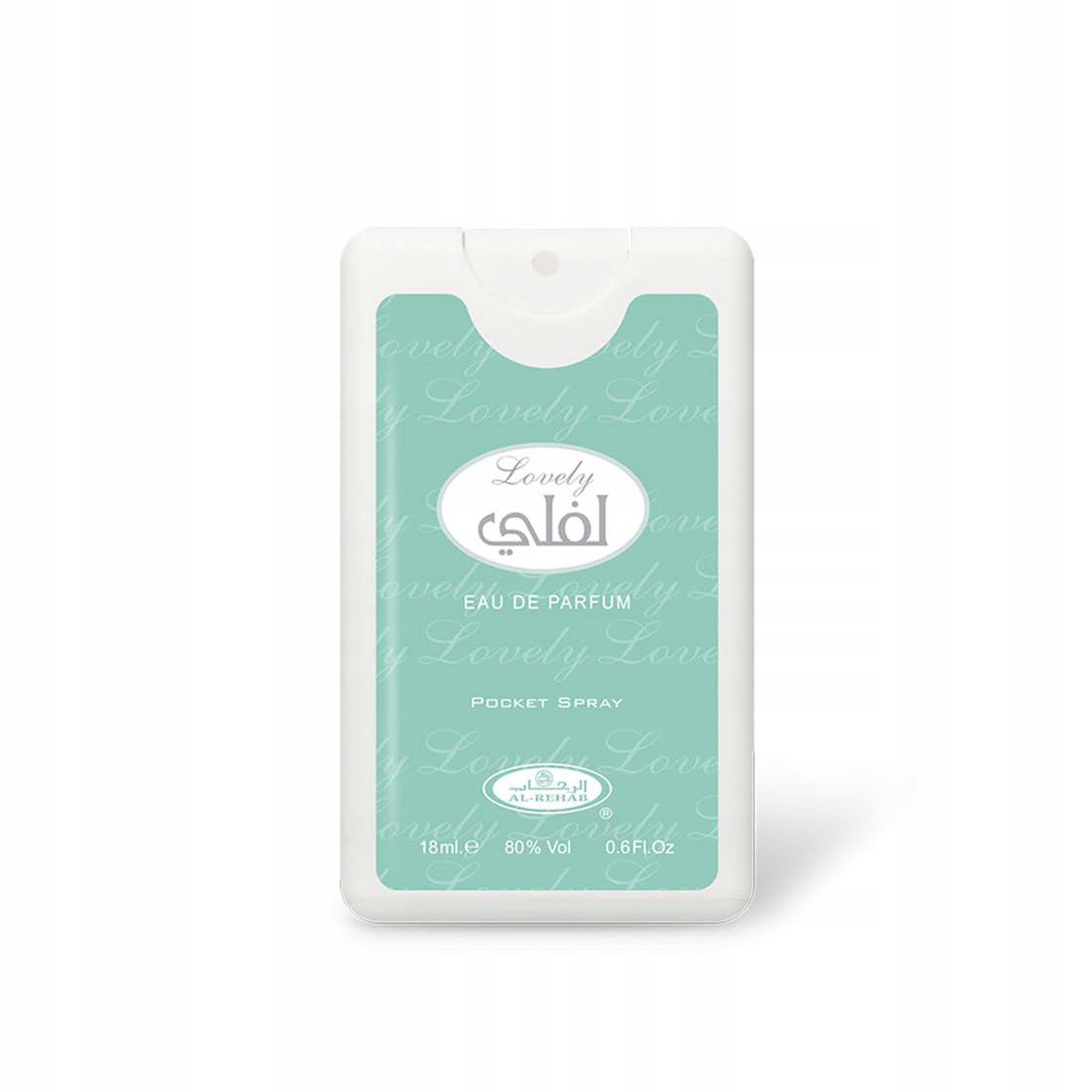 LOVELY Perfumed Water For Her Pocket Spray EDP 18 ml Al Rehab EAN (GTIN) 5906468403924