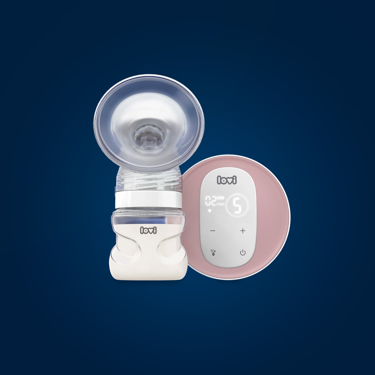 LOVI Prolactis 3D Soft breast pump parts set Color transparent