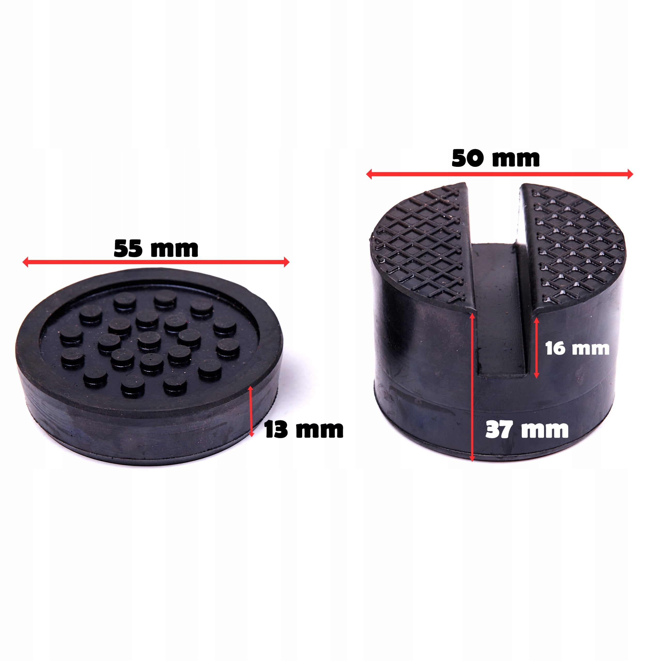 LOW PROFILE FROG LIFT 2,5T 2XGUMA JACK SOLID STRONG WHEELS Lifting capacity 2500 kg
