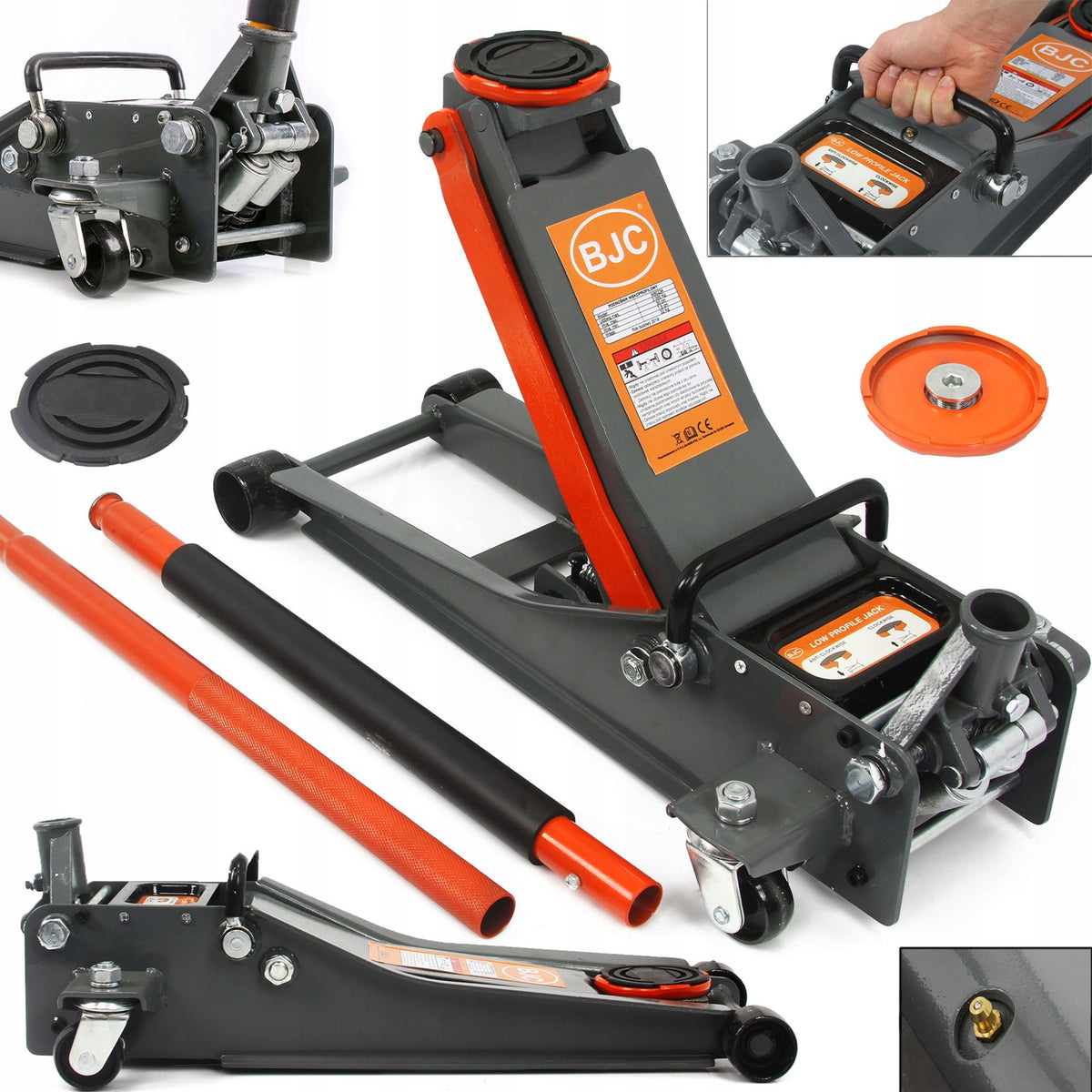 LOW PROFILE LIFT 75mm LEVER FROG BJC 3T 75-500mm + RUBBER 2 pistons