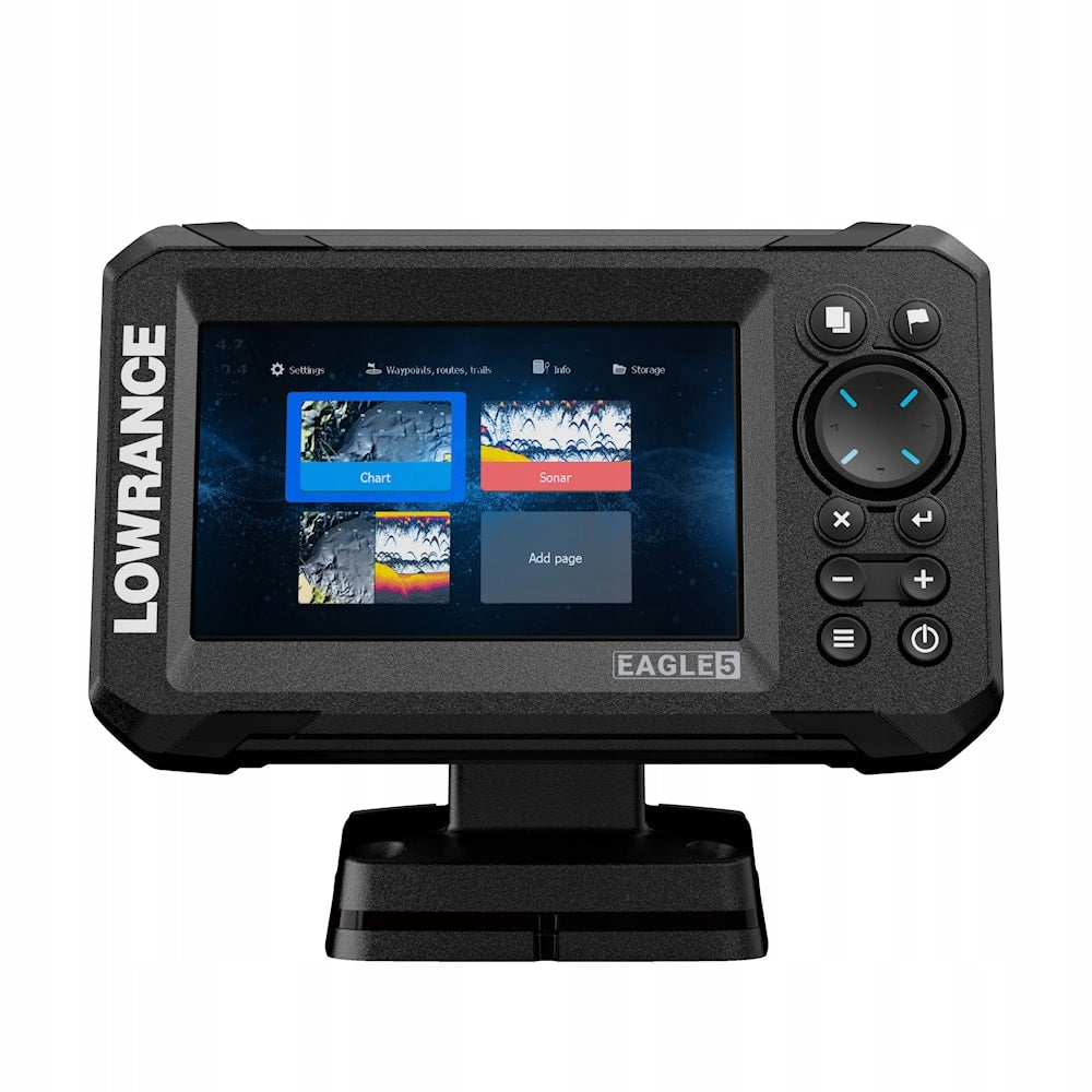 LOWRANCE EAGLE 5 SPLITSHOT HD ROW menu PL Model EAGLE 5