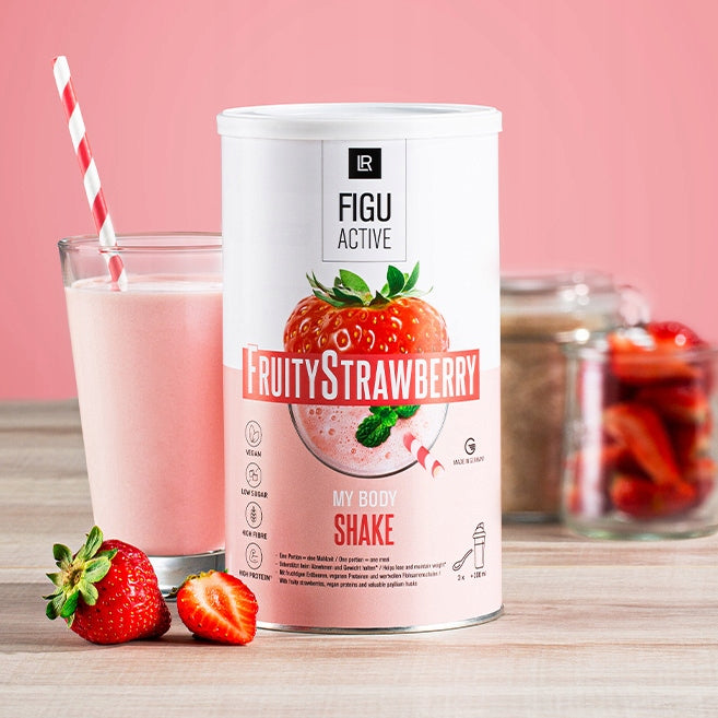 LR FIGU ACTIVE Fruity Strawberry shake replaces meal 496 g Manufacturer code 821241