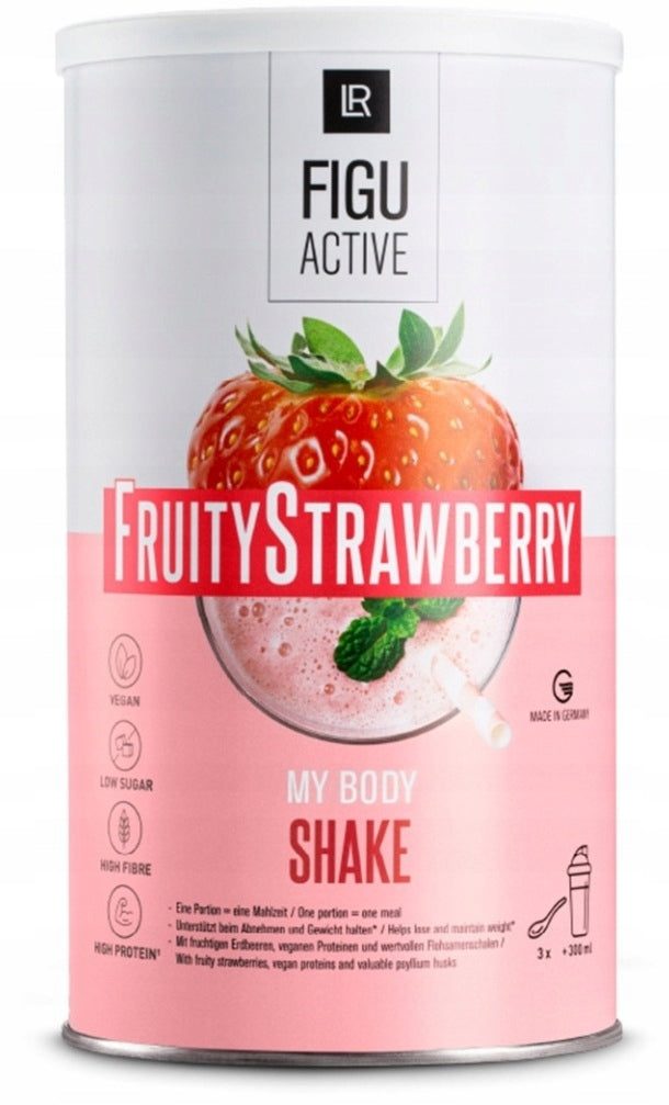 LR FIGU ACTIVE Fruity Strawberry shake replaces meal 496 g